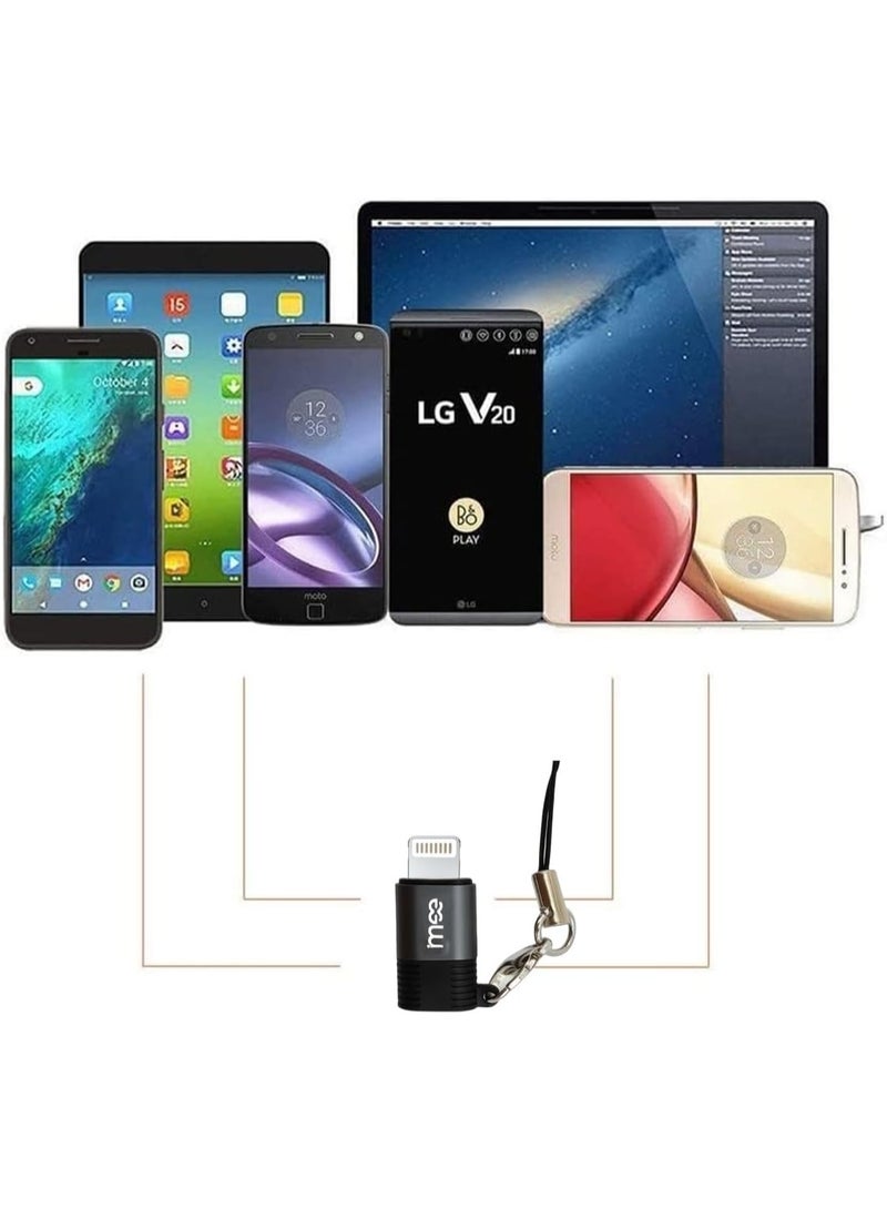 آیمی Type-C Female to iPhone Male Adapter IM-228 | USB-C to Lightning Converter for Charging & Data Sync | OTG Supported Mini Connector with Keychain | Compatible with iPhone & iPad Devices - Image 5